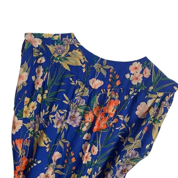 Yumi Kim Lexey Silk Wrap Dress Floral Mini Size Small NWT - Picture 7 of 9